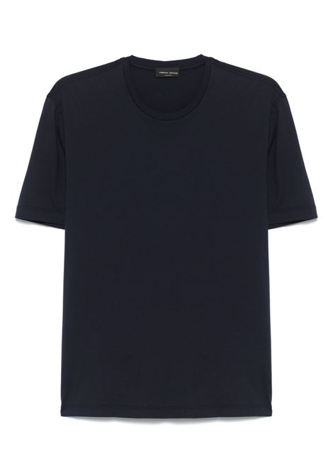 crew-neck t-shirt man navy ROBERTO COLLINA | RB51021RB5110